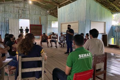 notícia: Secretaria de Meio Ambiente inicia processo de Cadastro Ambiental Rural (CAR) em comunidade quilombola 