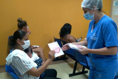 notícia: HGT orienta usuários e acompanhantes contra a dengue   