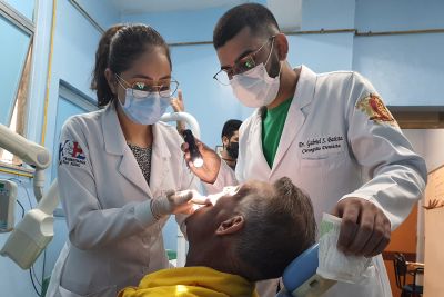 notícia: Hospital Ophir Loyola alerta sobre cuidados com a saúde bucal