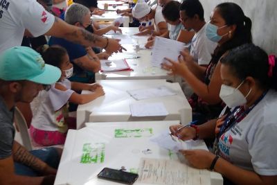 notícia: Sejudh leva Ação de Cidadania para Terreiro de Candomblé, em Castanhal