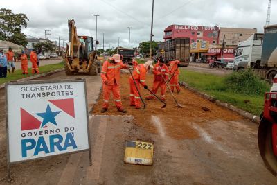 notícia: Obras de conservação garantem trafegabilidade no trecho da BR-222