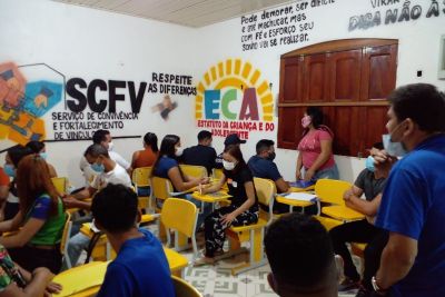 notícia: Semas realiza capacitação em educação ambiental no município de  Gurupá
