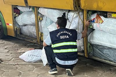 notícia: Sefa apreende 364 mil em confecções sem nota fiscal em Cachoeira do Piriá  