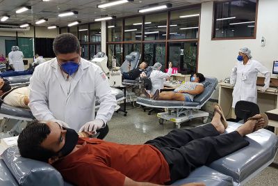 notícia: Instituições parceiras colaboram com estoque de sangue do Hemopa