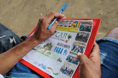 notícia: "Regulariza Pará" finaliza ação de instrução e capacitação em CAR em comunidades quilombolas de Gurupá