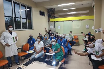 notícia: Hospital Galileu realiza ações com o foco na segurança do trabalho