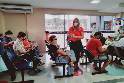 notícia: Hospital Jean Bitar celebra Dia Mundial do Planeta Terra com pacientes e profissionais