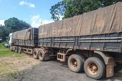 notícia: Secretaria da Fazenda apreende 27 toneladas de cassiterita em Marabá