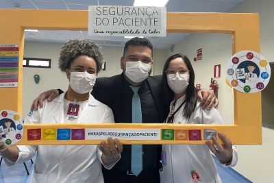 notícia: Hospital Abelardo Santos encerra Semana da Segurança do Paciente