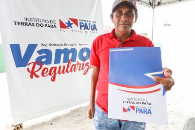 notícia: Governo do Pará entrega 195 títulos de terras para agricultores de Ourém