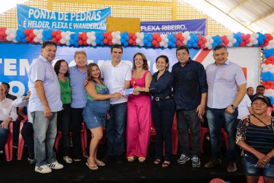 notícia: "Sua Casa" cumpre duas etapas em Ponta de Pedras e beneficia 210 famílias