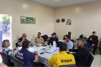 notícia: 'Segurança Por Todo o Pará' reúne gestores da 12ª Risp no Baixo Amazonas