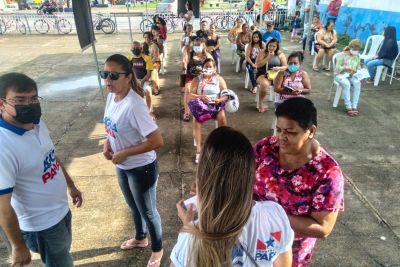 notícia: Ação de cadastramento do "Água Pará" chega a Dom Eliseu