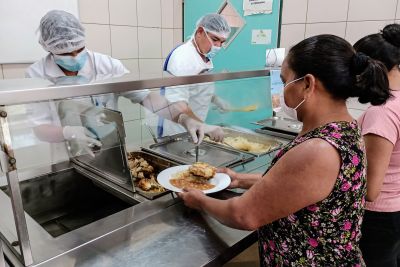 notícia: Hospital Regional do Marajó aprimora preparo de alimentos para usuários