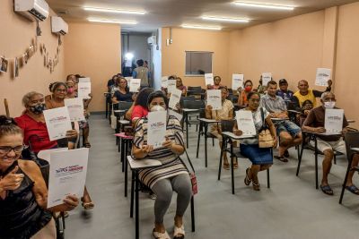 notícia: Projeto "Meu Endereço" realiza programação na UsiPaz Bengui