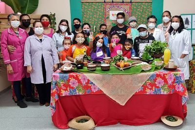 notícia: Culinária regional é tema na Classe Hospitalar do Oncológico Infantil