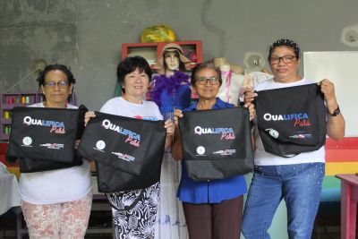 notícia: Alunas do Programa Qualifica Pará são contratadas em Ananindeua
