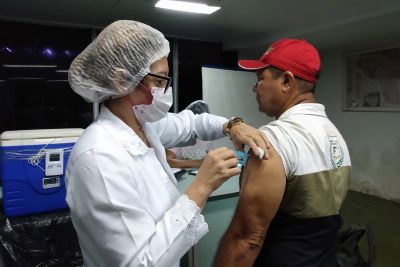 notícia: Centrais de Abastecimento do Pará (Ceasa) promovem dia de vacinação
