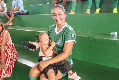 notícia: Mulheres conciliam o esporte e a maternidade nos Jogos Abertos do Pará