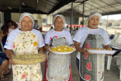 notícia: Indígenas da etnia Warao fazem curso de culinária pelo Qualifica Pará