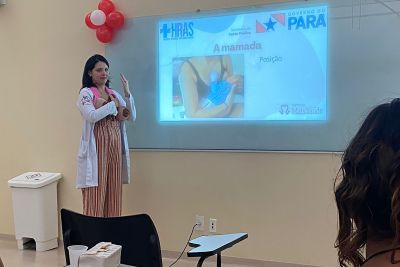 notícia: Hospital Abelardo Santos realiza curso gratuito para gestantes