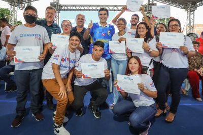notícia: Governo do Pará certifica 160 alunos do programa Qualifica Pará em Capanema