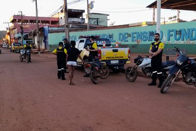 notícia: Detran e órgãos parceiros recuperam motos roubadas no interior do Pará