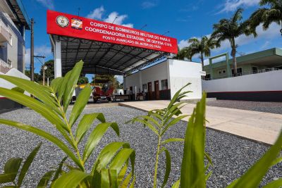 notícia: Governo do estado entrega Posto Avançado do Corpo de Bombeiros na Vila de Alter do Chão, em Santarém