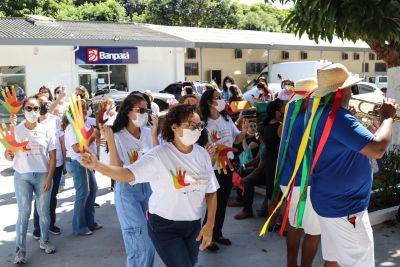notícia: Santa Casa faz campanha de controle de infecção e higienização das mãos
