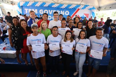 notícia: Em São Domingos do Capim, Estado certifica 140 alunos do 'Qualifica Pará'