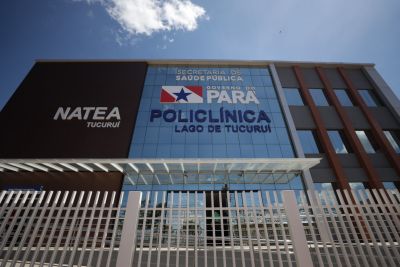 notícia: Governo do Pará entrega Policlínica Lago de Tucuruí e amplia atendimento no interior