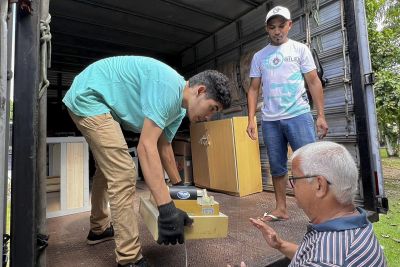 notícia: Projeto Social da periferia recebe 320 inservíveis entregues pela Emater