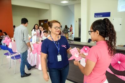 notícia: Seduc conscientiza servidores sobre a importância da prevenção do câncer de mama