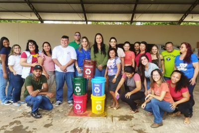 notícia: Servidores municipais de Viseu e Dom Eliseu têm capacitação em educação ambiental