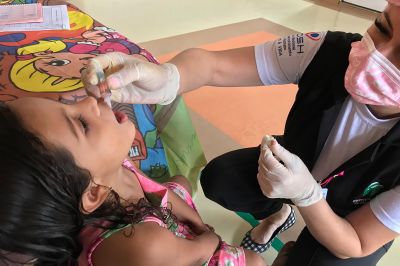 notícia: HGT adere ao ‘Dia D’ da vacinação contra a Poliomielite no nordeste paraense