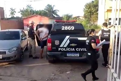notícia: Polícia Civil prende acusado de extorquir e ameaçar empresas de internet em Moju