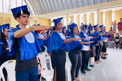 notícia: Usina da Paz Benguí certifica mais de 70 alunos em cursos de qualificação profissional