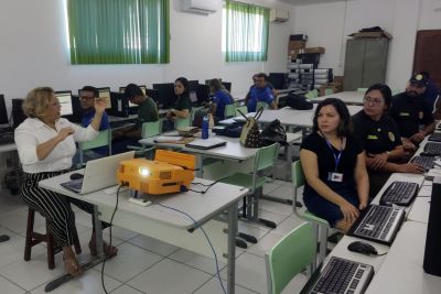 notícia: Servidores da Adepará recebem treinamento para manusear o sistema PAE 4.0