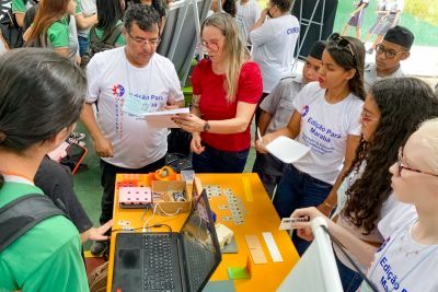notícia: TechCamp Pará: Seduc realiza seletiva de competição de robótica em Marabá
