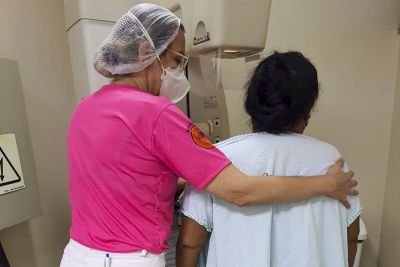 notícia: Materno-Infantil de Barcarena garante 100 mamografias no Outubro Rosa