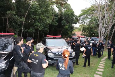 notícia: Polícia Civil do Pará prende 32 criminosos foragidos da Justiça em operação