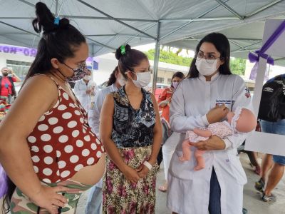 notícia: Santa Casa aborda o Método Canguru nos cuidados com o recém-nascido prematuro