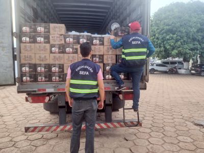 notícia: Sefa apreende 1.200 unidades de fluido de freio no município de Dom Eliseu