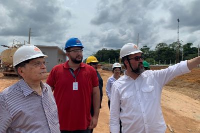notícia: Apoiada pelo Estado, implantação de fábrica de cimento avança em Ananindeua
