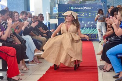 notícia: Internas da Seap participam de feira e desfile em Belém 