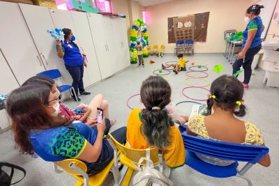 notícia: Pacientes do Hospital Oncológico Infantil participam de jogos estudantis