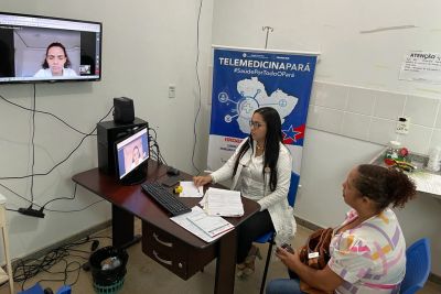 notícia: Sespa amplia serviço de teleconsultas no interior do Pará