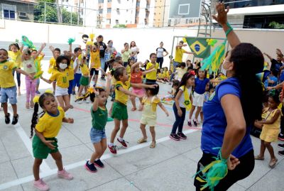 notícia: Seduc realiza I Jogos Internos da 'Creche Prof. Orlando Bitar', em Belém