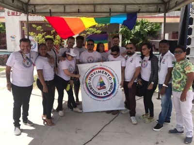 notícia: Sejudh participa da 12ª Parada do Orgulho LGBTQIA+ de Vigia