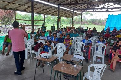 notícia: IDEFLOR-Bio participou da 5ª edição da feira de Ciências do rio Acutipereira, no município de Portel, no Marajó